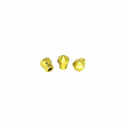 2x MK10 M7 Extruder-Düse 0,4 Mm + 2x PTFE Schlauch – Für 3D-Drucker, Ersatzteile, Wanhao, FlashForge