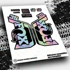 RWP-571 PEGATINAS COMPATIBLES FOX 38 RHYTHM 2023 STICKERS ADESIVI AUFKLEBER