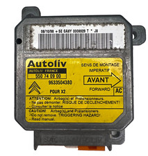 Peugeot SRS ECU Control Unit 550740900 9633504380 original Autoliv K100