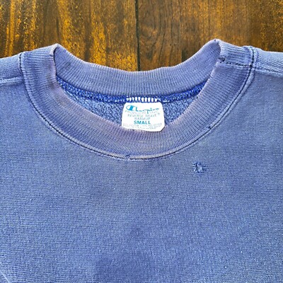 Champion 1970s USA Reverse Weave Blank Sweatshirt VTG Hoodie  