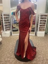 Sherri Hill 55418 Evening Dress ~LOWEST PRICE ~  Authentic Red Size 2