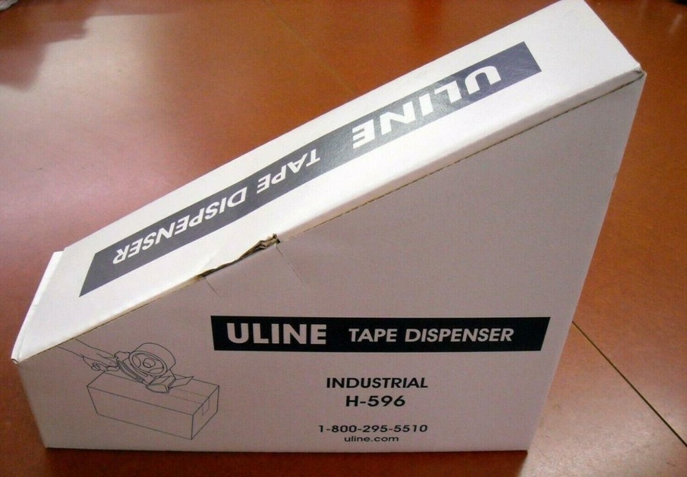 New Uline H-596 Packing Tape Dispenser Gun 3-Inch Side Load