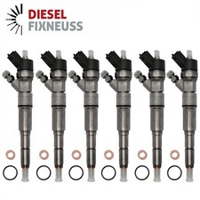 6x Injektor Einspritzd�se Bosch BMW 330d 530d 730d X5 3.0 D 0445110047