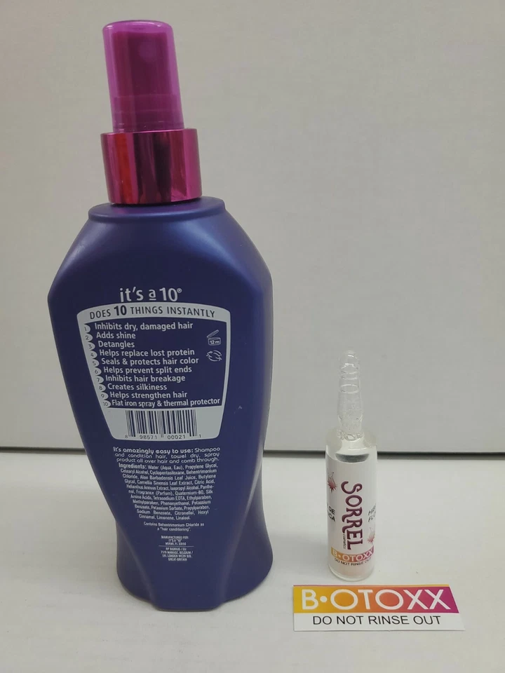 Its a 10 Miracle Leave in Product 10oz NEW ORIGINAL . FREE AMP. B.TOXX LEAVEN - Image 2 of 2