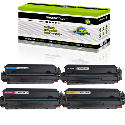 4PK Compatible 414X W2020X Color Toner For HP Color LaserJet M454 M454dn M454dw