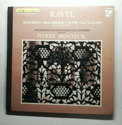 Ref 2233 Vinyl 33 Upm / Ravel Bolero Ma Mutter L'Oye-La Valse