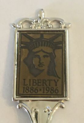 Liberty 1886-1986 Keep The Torch Lit Vintage Souvenir Spoon Collectible