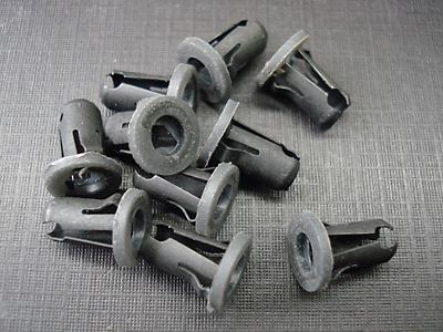 10 pcs 5/32'' emblem script name plate tubular barrel nuts sealer fits Dodge
