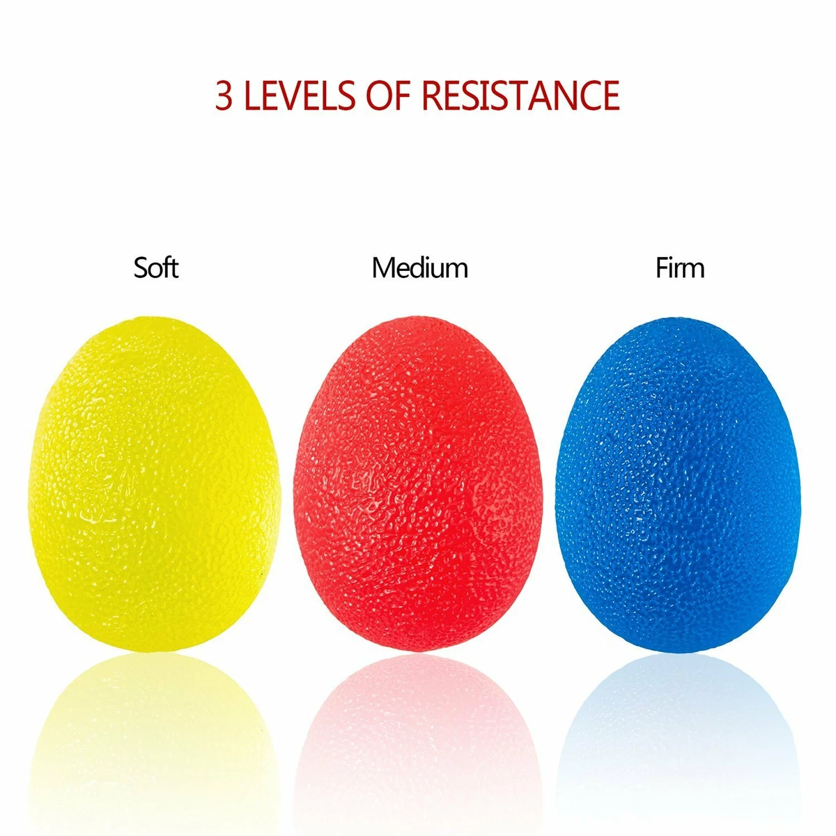 PEDIMEND Hand Strengthener Stress Ball Hand Exercise Balls for Palm Fingers