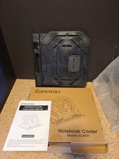 Lorergo Foldable Laptop Notebook Computer Stand Cooling Rack Plastic Vented