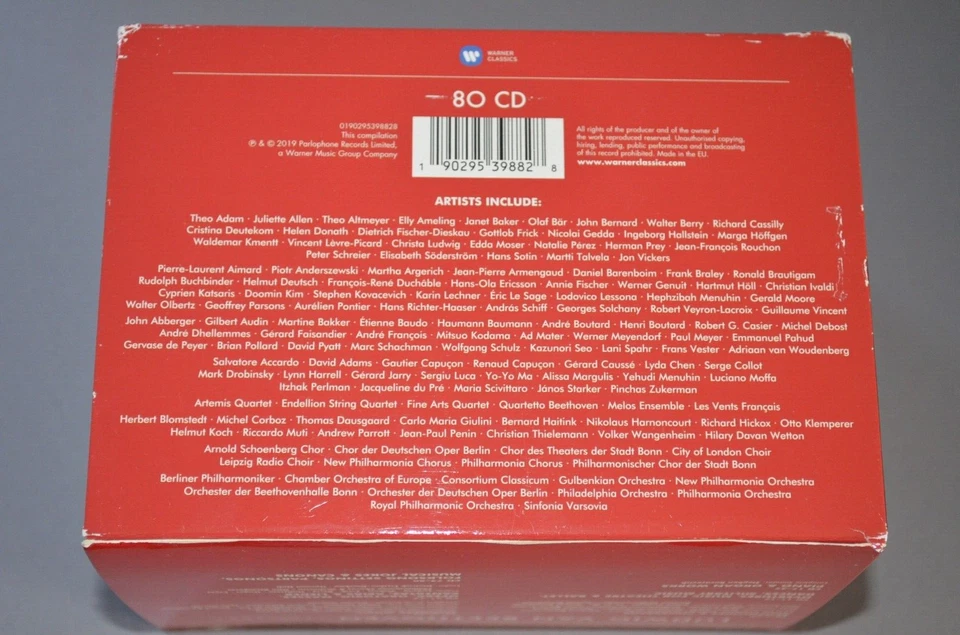 Beethoven - The Complete Works / Warner Classics 2019 / 80CD Box Rar - Image 3 of 4