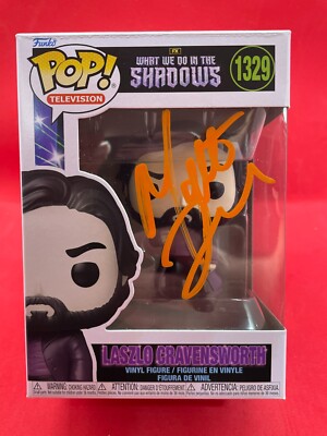 MATT BERRY signed Autogramm Funko Pop WHAT WE DO IN THE in Person 