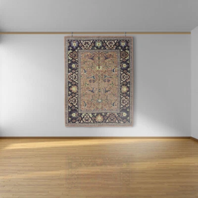 Victorian Dado Imagen Moldeo Carril Alfombra Tapiz Textil Alfombra Colgante Cable