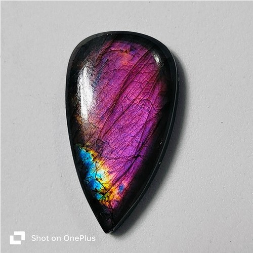 Rainbow Spectrolite Stone Natural Labradorite Cabochon Gemstone 25 Ct. ME-10468 - Picture 3 of 8