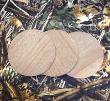 3 -  3"  Walnut  Soundboards  For Friction Pot Turkey Calls