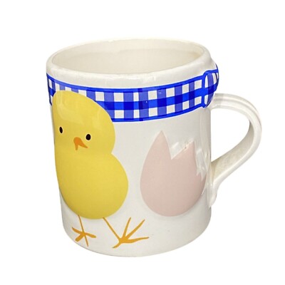 Gallery Originals Easter Hatching Chick Mug Cup Spring Birds Kitchen Decor