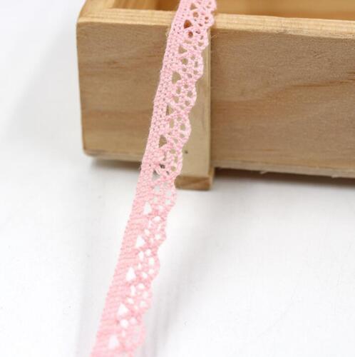10 Yard Crochet Lace Trim Wedding Bridal Ribbon Sewing DIY hand crafts - Picture 6 of 8
