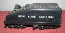 MARX New York Central O Scale Model Train Sloped Back Coal Tender Car
