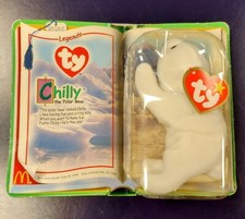 Beanie Babies "Chilly the Polar Bear" McDonald's Rare/Retired/Vintage (2000)