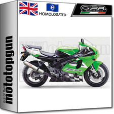 GPR EXHAUST BOLT-ON HOM ROUND STAINLESS STEEL KAWASAKI ZX-7R 1998 98 1999 99