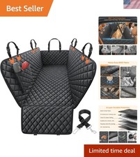 XL Waterproof Dog Seat Cover for Full-Size Trucks - Hammock Style, Easy Clean