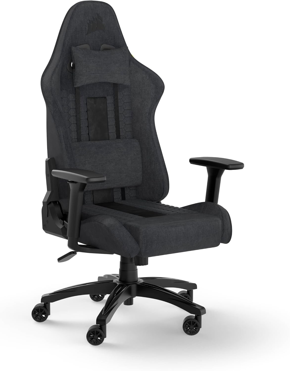 TC100 Relaxed Gaming Chair-Fabric-Racing-Inspired Design-Gra