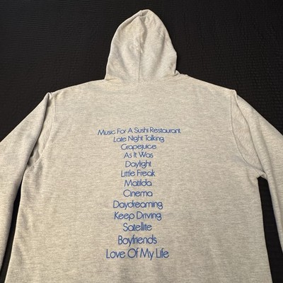 Harry Styles Harry s House Album Track List Hoodie Size Large Songs Gray