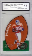 1995 Terrell Davis #9 Playoff Contenders Rookie Kickoff (Broncos/HOF) 10 Gm Mint