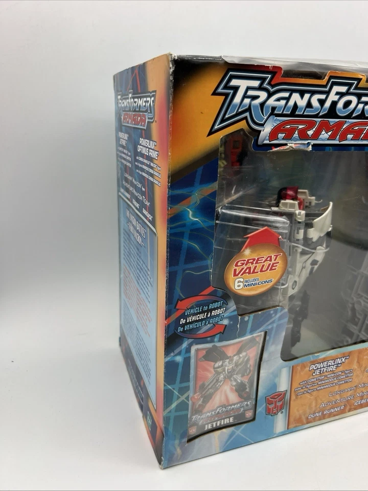 Kmart Exclusive Set Transformers Armada Optimus Prime Jetfire + 6 Mini-cons MISB - Image 2 of 4