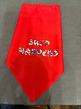Dog bandana tie on, neck , collar