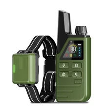 Dog Training Collar 4500FT Remote Rechargeable Waterproof Shock E-Collar PET
