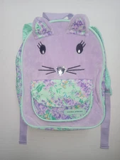New Lavender Laura Ashley Girls Critter Cat Kitten Mini Backpack