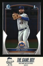 2023 Bowman Chrome Prospects #BCP-149 Jose Peroza New York Mets