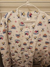women scrub jacket medium