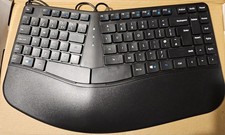 Image of Accuratus Contour - Wireless Sculptured Ergonomic Split Key Multimedia Keyboard.