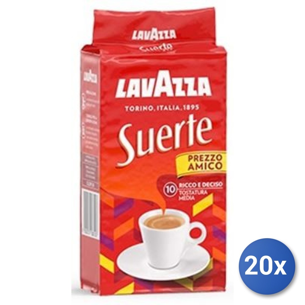 20X Multipack Lavazza Coffee 250 Suerte