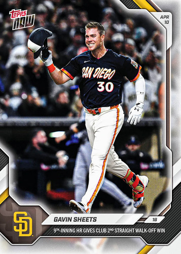 2026 Topps Now 69 Gavin Sheets
