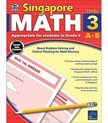 Singapore Math, Grade 4 von CARSON DELLOSA PUB | Buch | Zustand sehr gut
