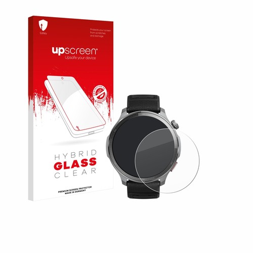 Brotect AirGlass Pellicola In Vetro Ibrido Per Huami Amazfit GTR 42mm, Trasparente, Durezza 9H, Antigraffio, Made In Germany - 2