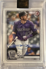 2022 Topps Archives Signature Series Buybacks Trevor Story Auto #20B-82 /72 🔥