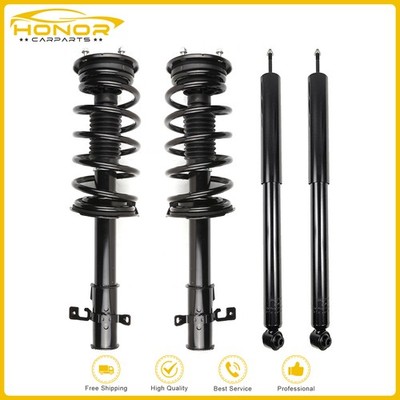 Front Rear Complete Struts Shocks w/ Springs For 2007-2010 Ford Edge Lincoln Mkx
