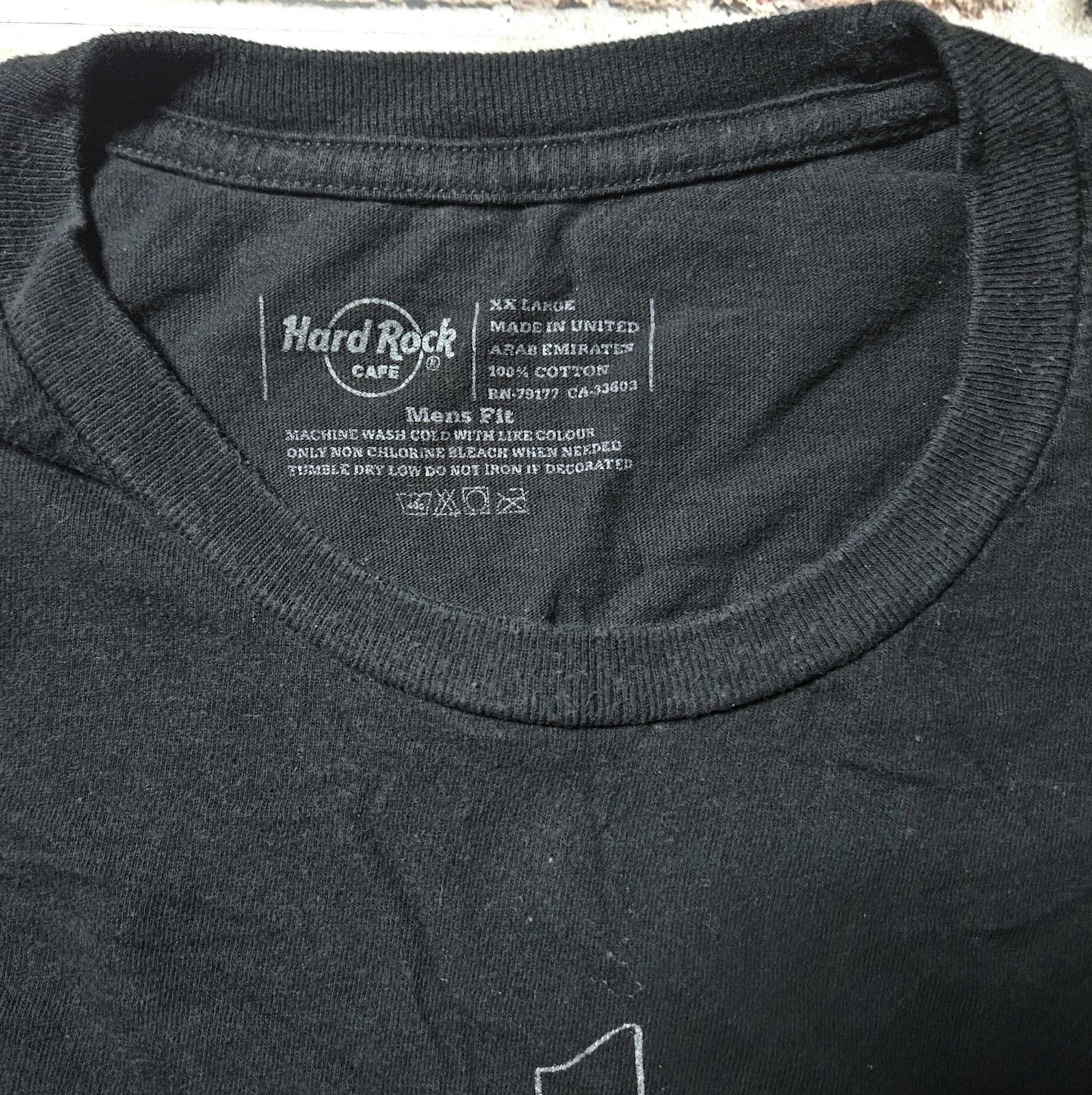 Vintage Y2K Hard Rock Cafe Malta Guitar Affliction Short Sleeve Shirt Black 2XL image 4