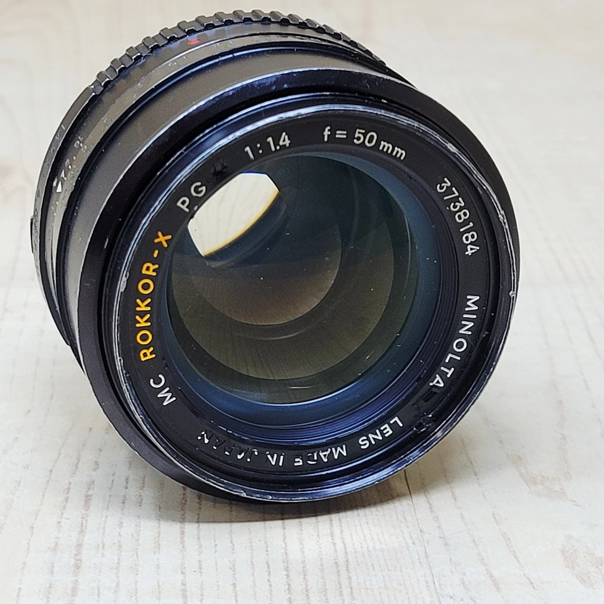 Minolta MD f/1.4 Lenses 50mm Focal for sale | eBay