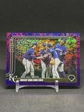 2025 Topps ROYALS TEAM (BOBBY WITT JR) Rare Purple Holofoil /250 