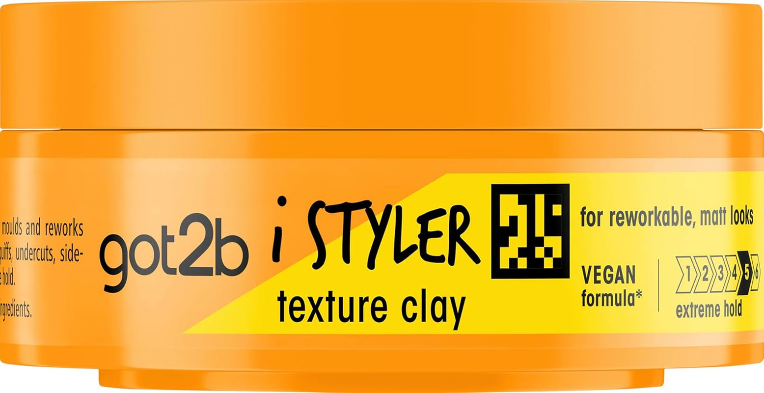 Got2B Istyler, Long Lasting Hold, No White Residue, Silicone Free, Texture Matt