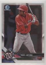 2018 Bowman Chrome Prospects Yasel Antuna #BCP173 fm0
