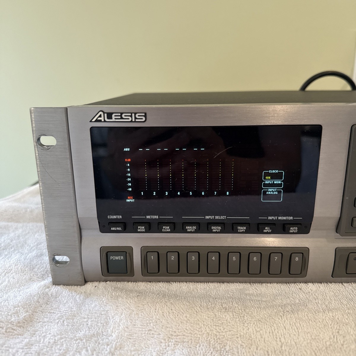 ALESIS ADAT XT デジタルMTR 8トラック（通電・簡易再生確認済） ALESIS ADAT XT 8 Track Digital Audio Tape Recorder - No Remote | eBay