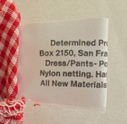 VINTAGE PEANUTS SNOOPY SISTER BELLE'S WARDROBE RED DRESS OUTFIT HONG KONG — photo 2