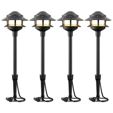 Low Voltage Landscape Lights LED Outdoor Pathway Light 12V AC 2.2W 32Lumen Wa...