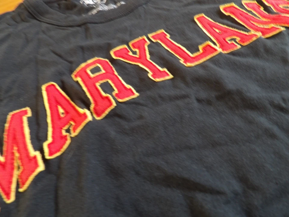 CAMISETA NUEVA MARCA '47 NCAA MARYLAND TERAPINS GRIS OSCURO TALLA L Foto 4 de 4